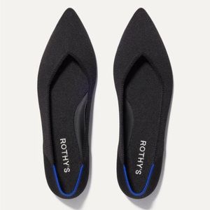 Rothy’s The Point - Black Size 10 NWT